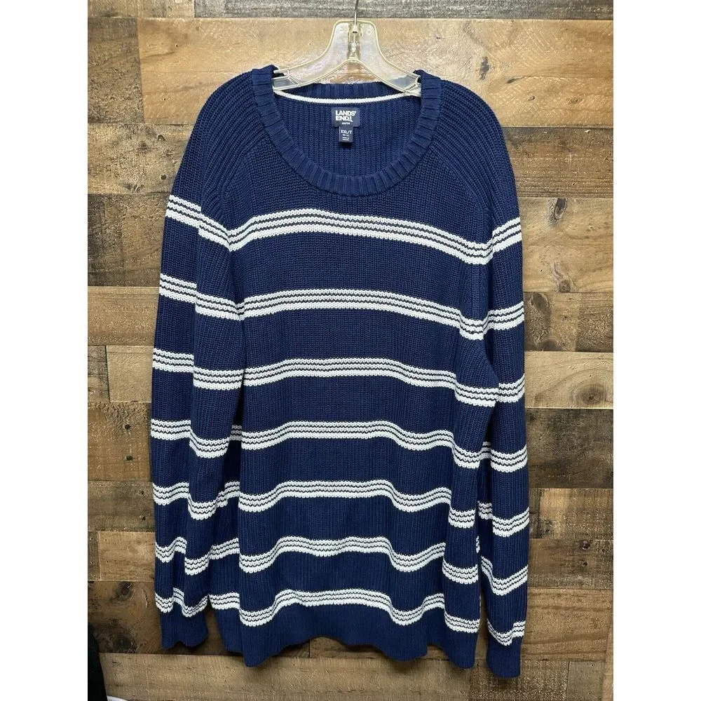 Lands' End Men's Knit Sweater Size XXLT